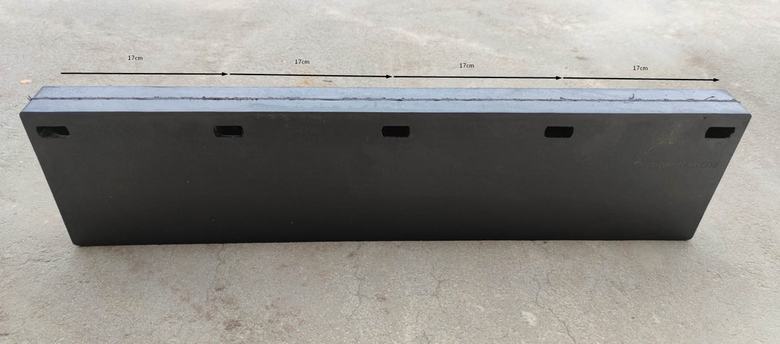 Rubber Snowplow Blade - 74x18x5cm - LEM-7185U